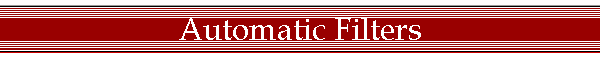 Automatic Filters